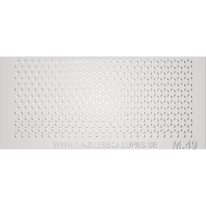 Schablon Mall 49 - 90x200mm