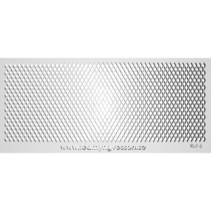 Schablon Rut 6mm – 90x200mm